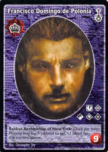 Francisco Domingo de Polonia [SW set] - VTES CCG