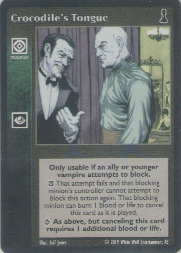 Crocodile's Tongue [FB set] - VTES CCG
