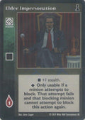 Elder Impersonation [FB set] - VTES CCG