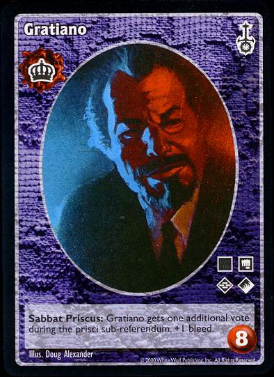 Gratiano [SW set] - VTES CCG