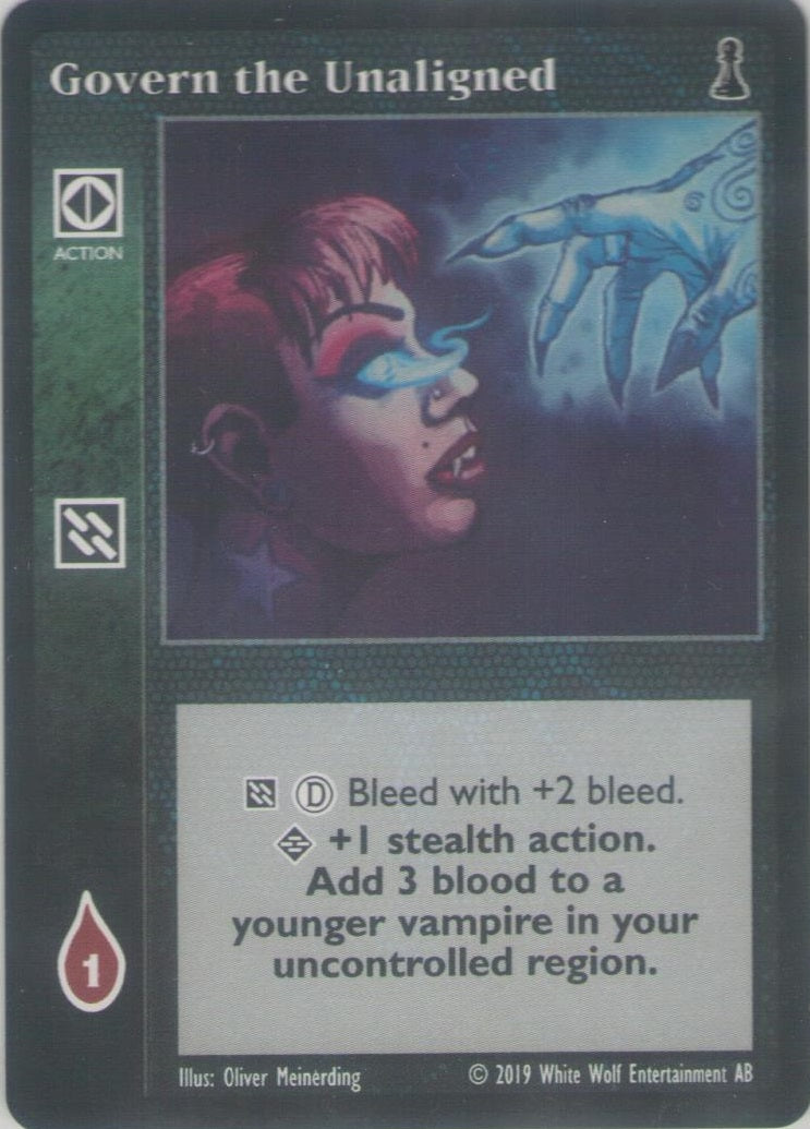 Govern the Unaligned [FB set] - VTES CCG