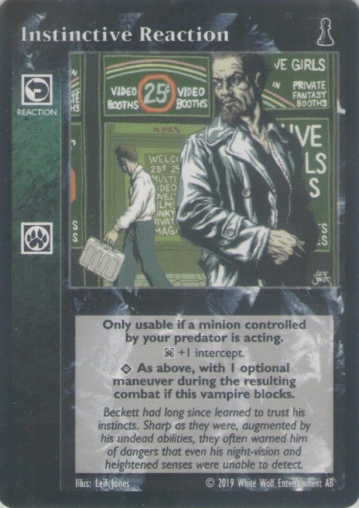 Instinctive Reaction [FB set] - VTES CCG