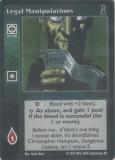 Legal Manipulations [FB set] - VTES CCG