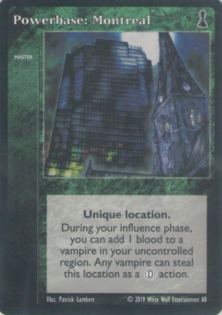 Powerbase: Montreal [FB set] - VTES CCG
