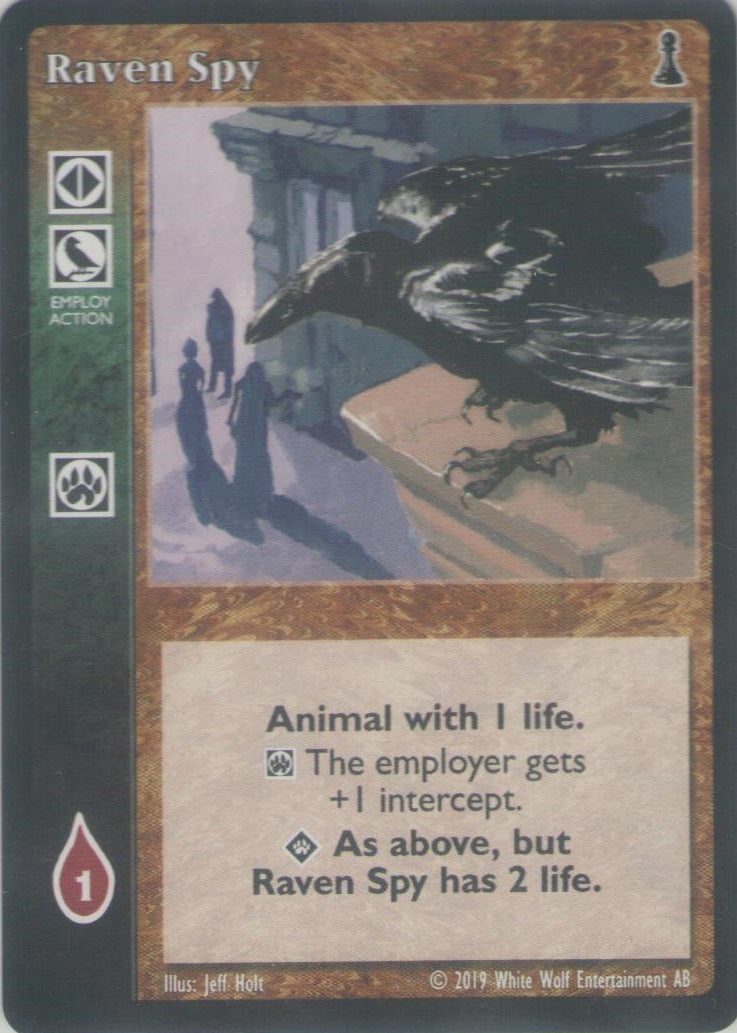 Raven Spy [FB set] - VTES CCG