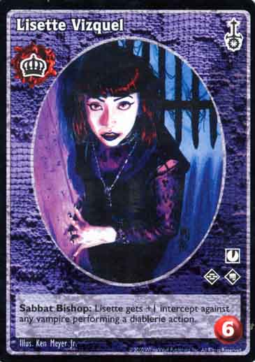 Lisette Vizquel [SW set] - VTES CCG