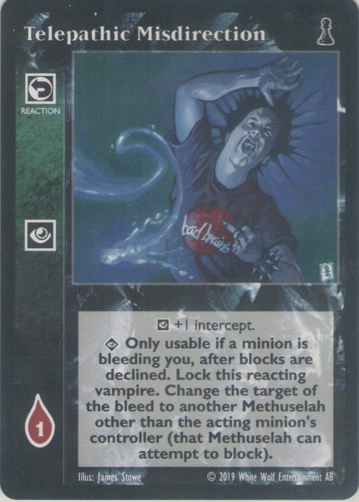 Telepathic Misdirection [FB set] - VTES CCG