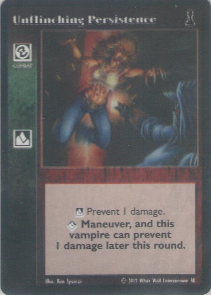 Unflinching Persistence [FB set] - VTES CCG