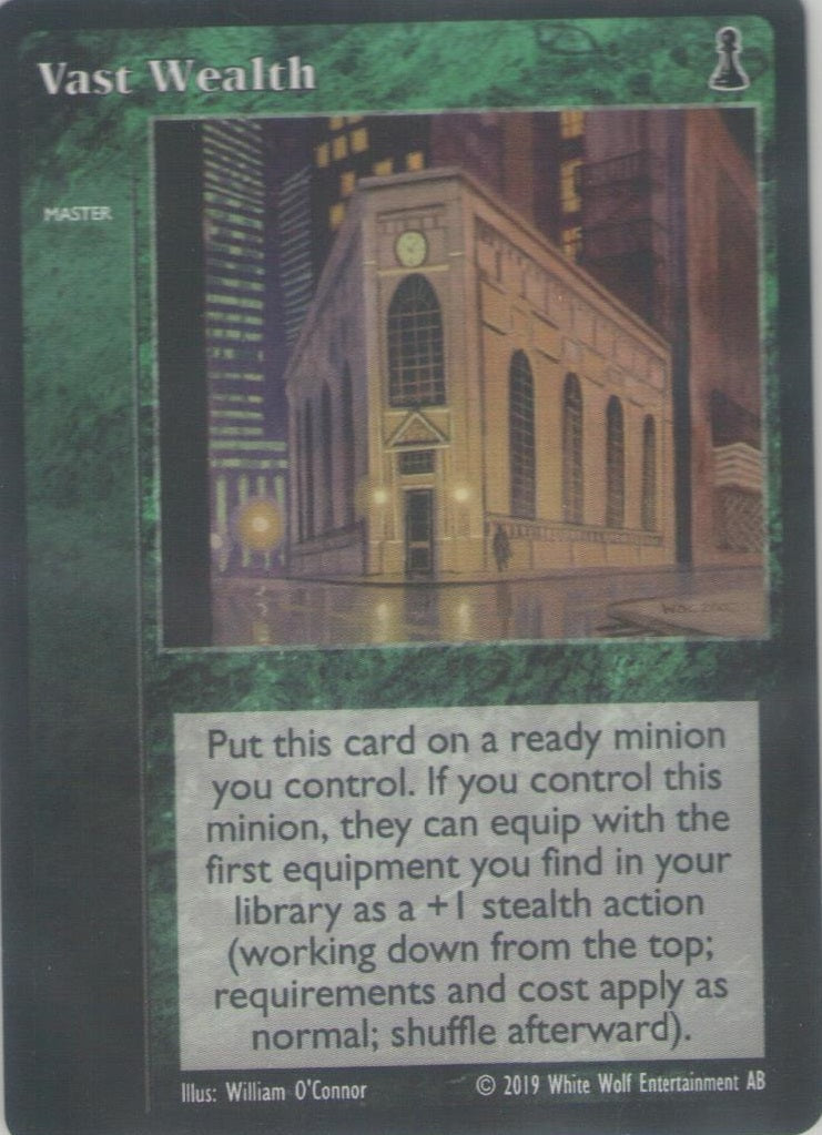 Vast Wealth [FB set] - VTES CCG
