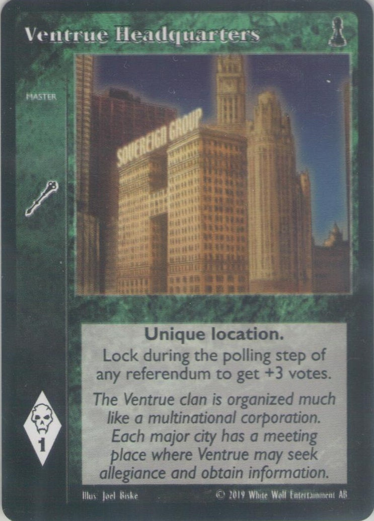 Ventrue Headquarters [FB set] - VTES CCG