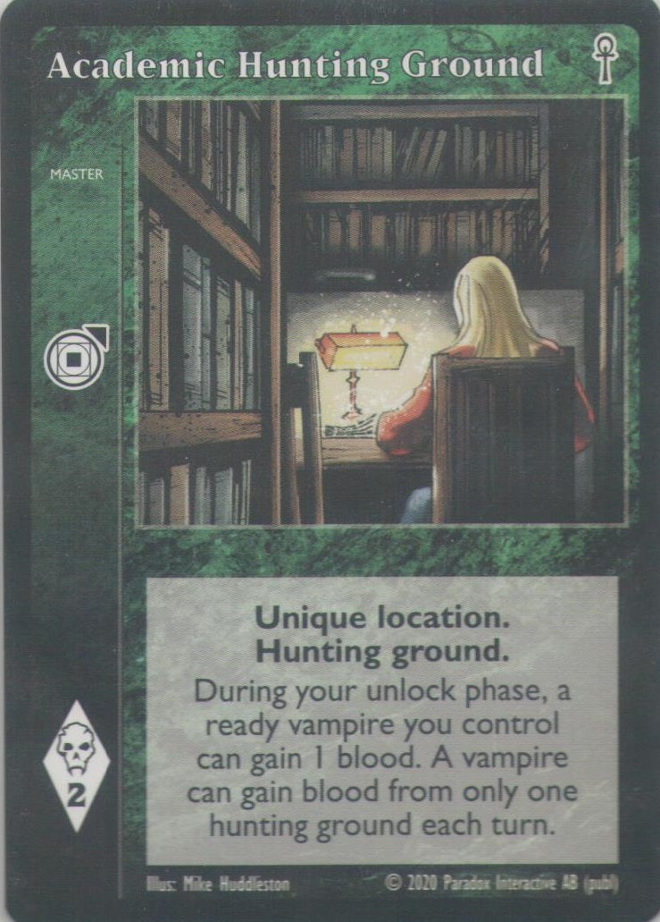 Academic Hunting Ground [V5 set] - VTES CCG