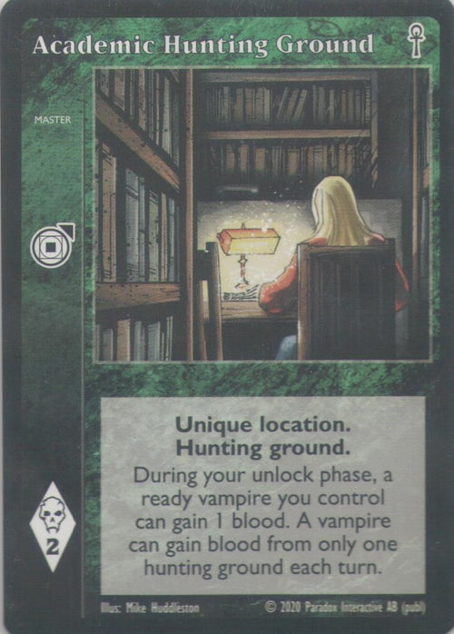 Academic Hunting Ground [V5 set] - VTES CCG