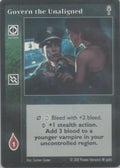 Govern the Unaligned [V5 set] - VTES CCG