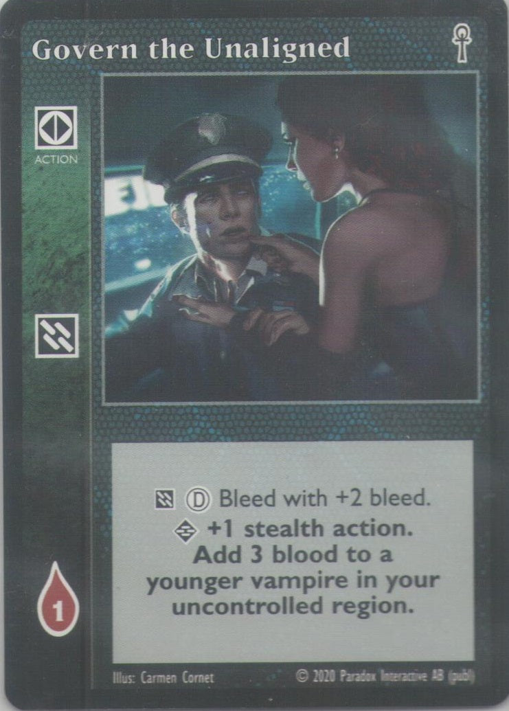 Govern the Unaligned [V5 set] - VTES CCG