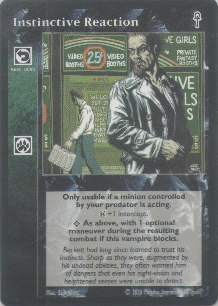 Instinctive Reaction [V5 set] - VTES CCG