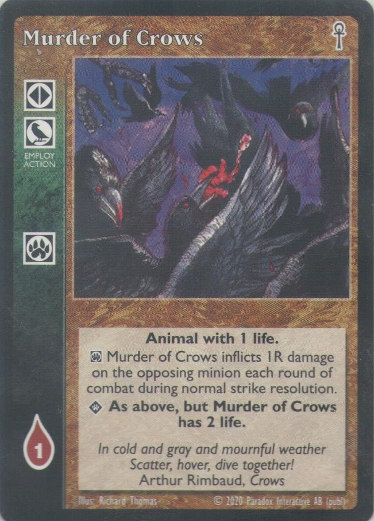 Murder of Crows [V5 set] - VTES CCG