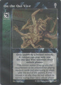 On the Qui Vive [V5 set] - VTES CCG
