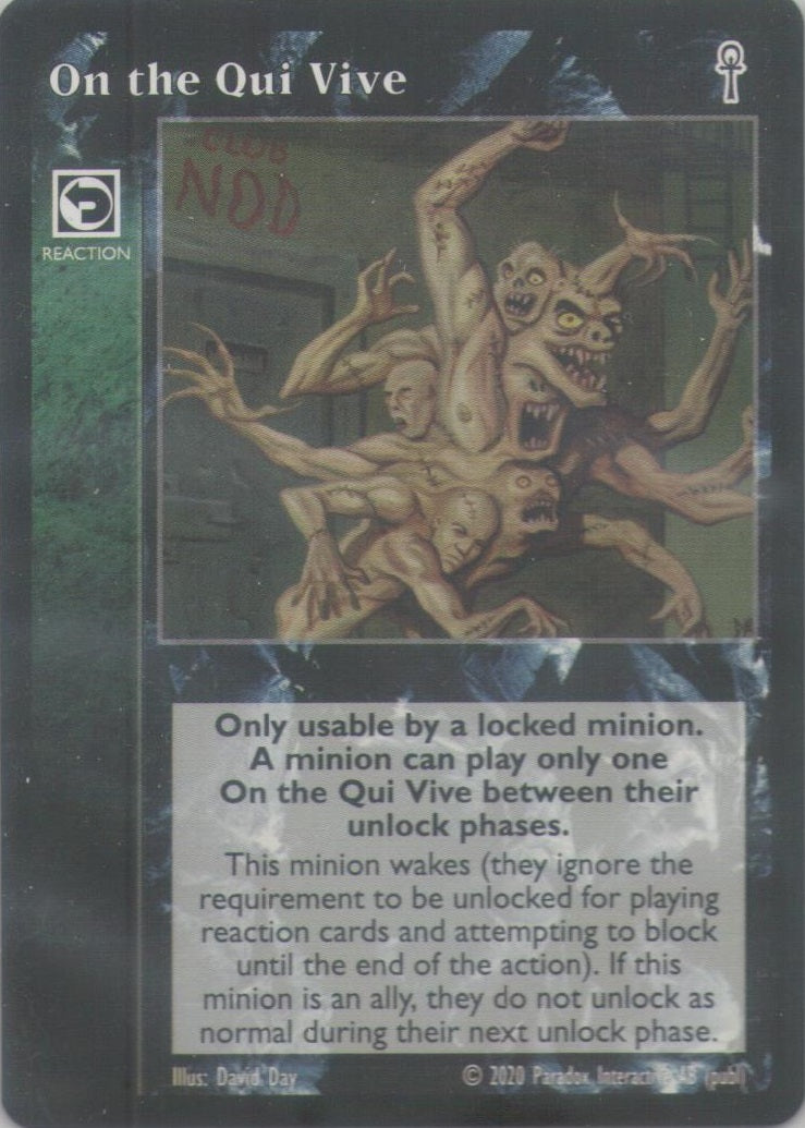 On the Qui Vive [V5 set] - VTES CCG
