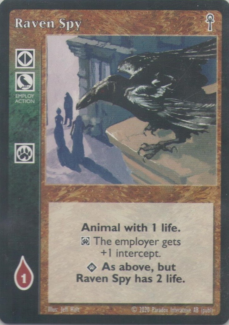 Raven Spy [V5 set] - VTES CCG