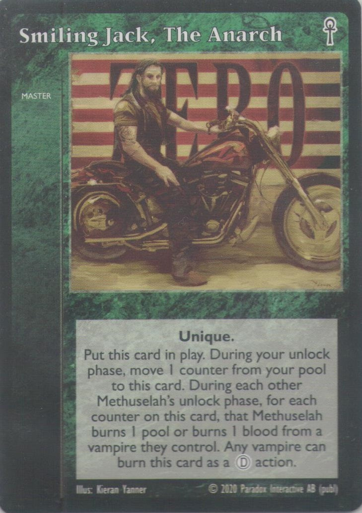 Smiling Jack, The Anarch [V5 set] - VTES CCG