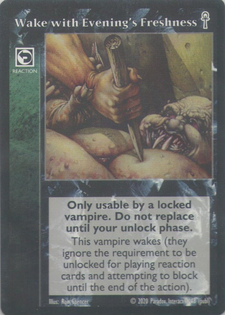 Wake with Evening's Freshness [V5 set] - VTES CCG
