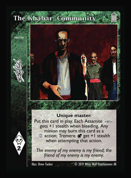 The Khabar: Community [Legacy I set] - VTES CCG