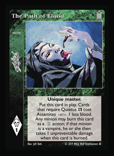 The Path of Blood [Legacy I set] - VTES CCG