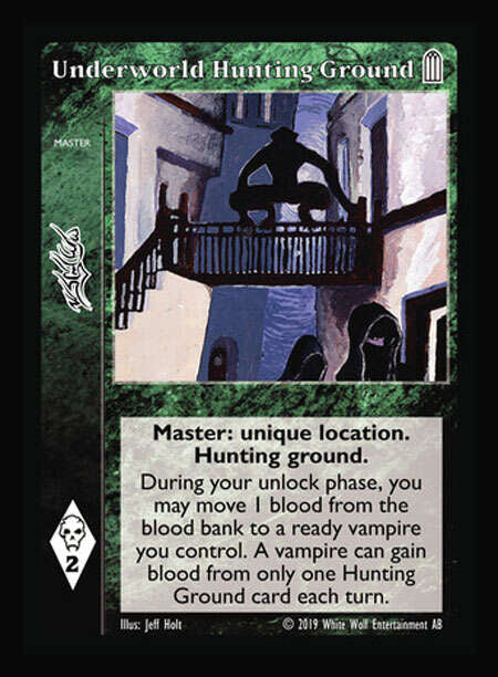 Underworld Hunting Ground [Legacy I set] - VTES CCG