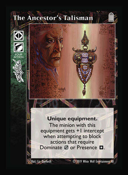 The Ancestor's Talisman [Legacy I set] - VTES CCG