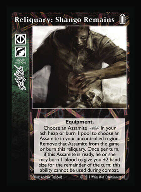 Reliquary: Shango Remains [Legacy I set] - VTES CCG
