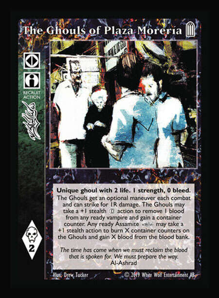 The Ghouls of Plaza Morería [Legacy I set] - VTES CCG