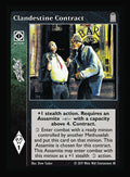 Clandestine Contract [Legacy I set] - VTES CCG