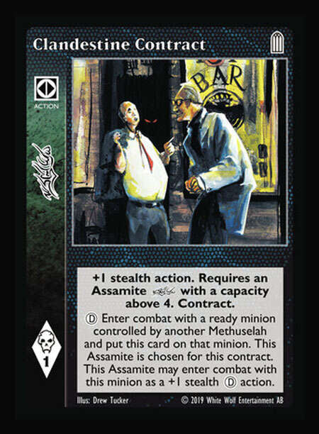 Clandestine Contract [Legacy I set] - VTES CCG