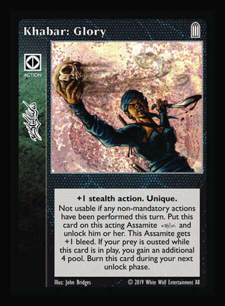 Khabar: Glory [Legacy I set] - VTES CCG