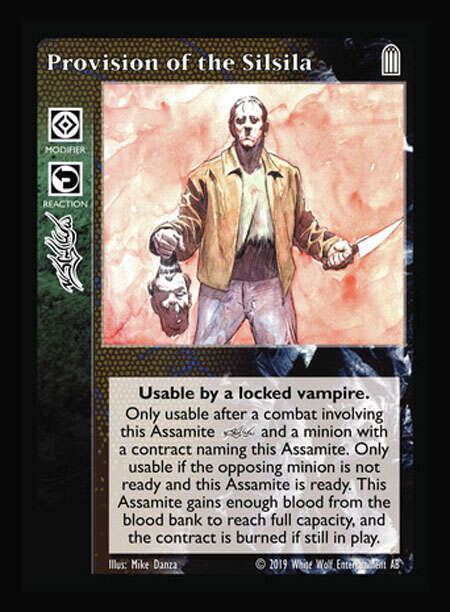 Provision of the Silsila [Legacy I set] - VTES CCG