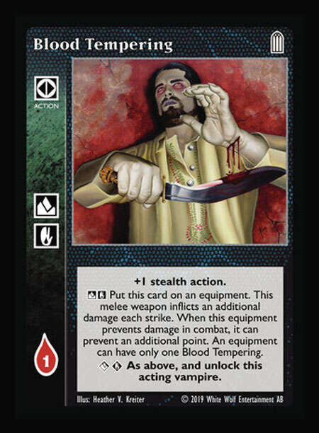 Blood Tempering [Legacy I set] - VTES CCG