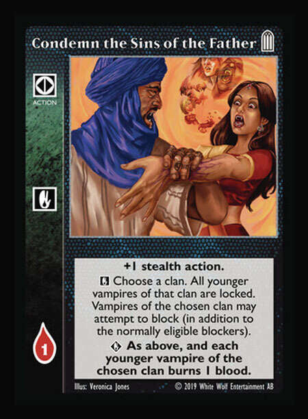 Condemn the Sins of the Father [Legacy I set] - VTES CCG