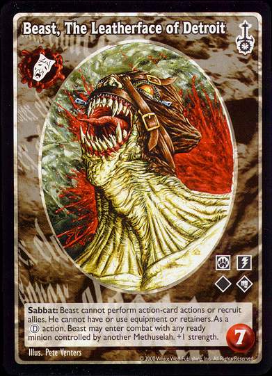 Beast, The Leatherface of Detroit [SW set] - VTES CCG