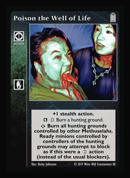 Poison the Well of Life [Legacy I set] - VTES CCG
