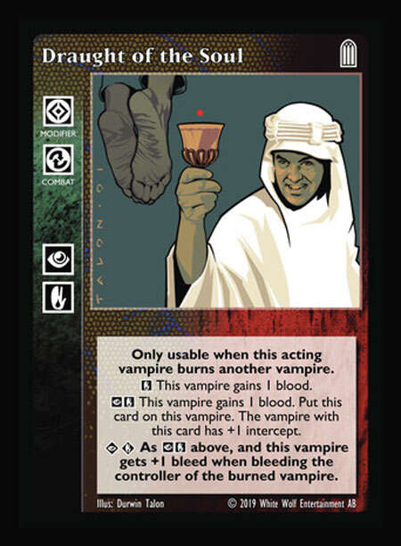 Draught of the Soul [Legacy I set] - VTES CCG