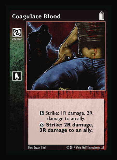 Coagulate Blood [Legacy I set] - VTES CCG