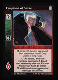 Eruption of Vitae [Legacy I set] - VTES CCG