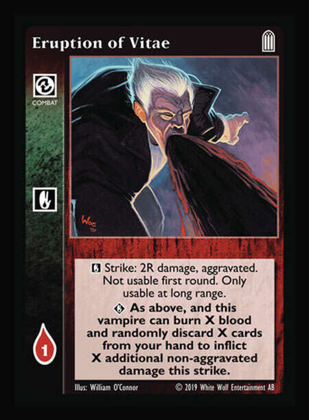 Eruption of Vitae [Legacy I set] - VTES CCG