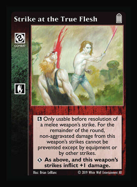 Strike at the True Flesh [Legacy I set] - VTES CCG