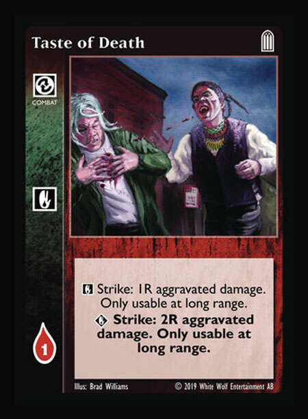 Taste of Death [Legacy I set] - VTES CCG