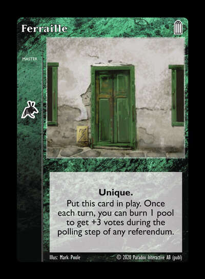 Ferraille [Legacy II set] - VTES CCG