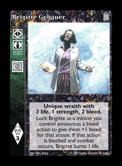 Brigitte Gebauer [Legacy II set] - VTES CCG