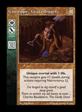 Giuseppe, Gravedigger [Legacy II set] - VTES CCG