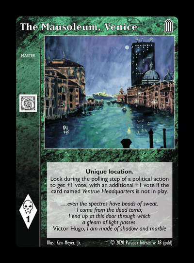 The Mausoleum, Venice [Legacy II set] - VTES CCG