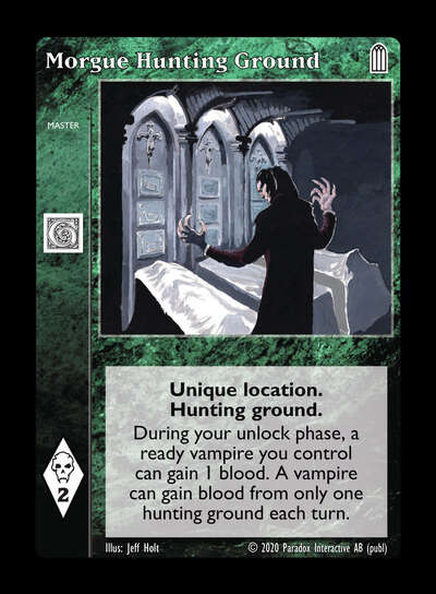 Morgue Hunting Ground [Legacy II set] - VTES CCG
